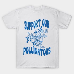 Support Our Pollinators Moth T-Shirt